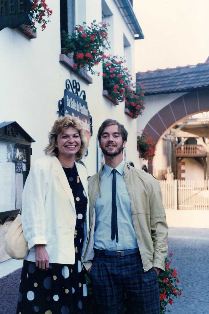 Susan and Doug in France, 1986